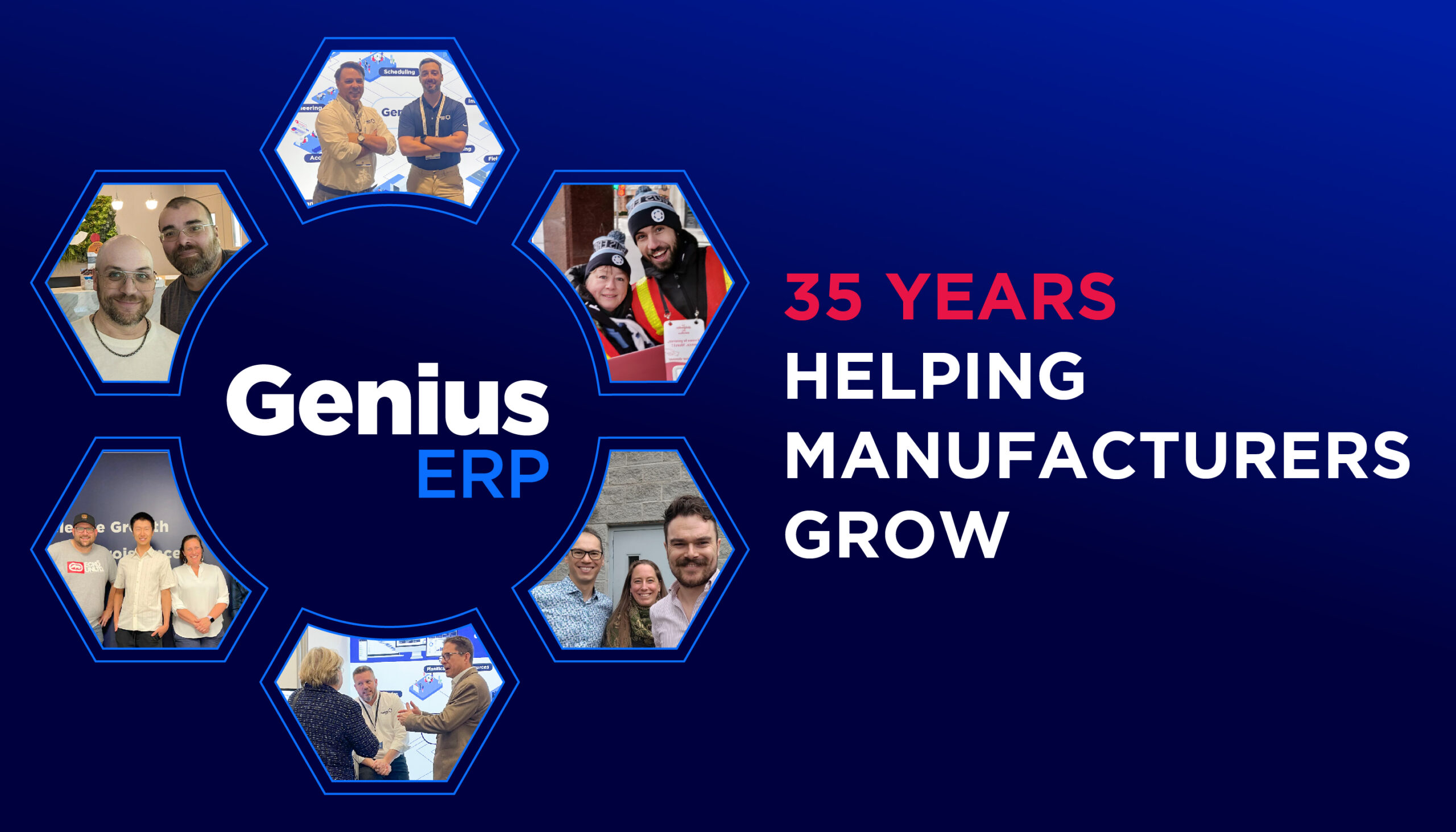 Celebrating 35 years of Genius ERP