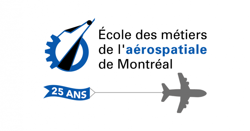 ecole des metiers de l'aerospatiale de montreal logo