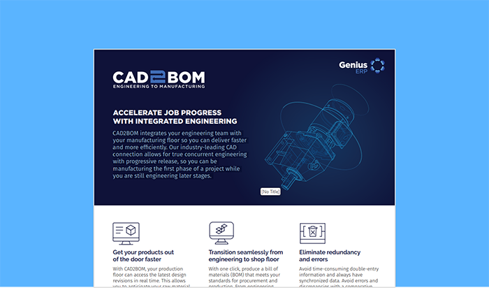 cad2bom datasheet cover